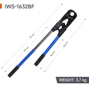 IWS-1632BF PAP/PEX Multi-Layer Pipe Pressing Tools With Extendable Handle（16,20,26,32mm） Multi-layer Pipe Tools IWISS TOOLS