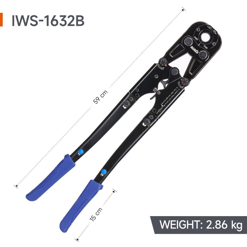 IWS-1632B PAP/PEX Multi-Layer Pipe Pressing Tools With Folding Handle（16,20,26,32mm） Multi-layer Pipe Tools IWISS TOOLS