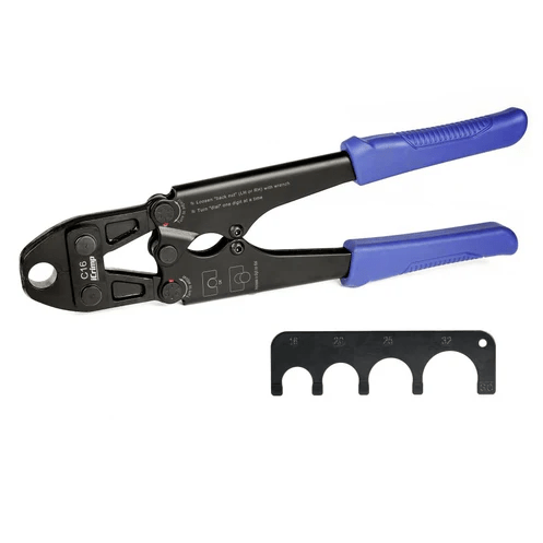 IWS-16C Australian Pex Crimping Tool for 16mm Copper Pex Crimp Rings PEX Pipe Tools iCrimp