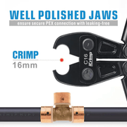 IWS-16C Australian Pex Crimping Tool for 16mm Copper Pex Crimp Rings PEX Pipe Tools iCrimp