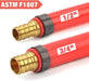 for 1/2’’ & 3/4’’ Copper Crimp Rings, Meets ASTM F1807 Standard