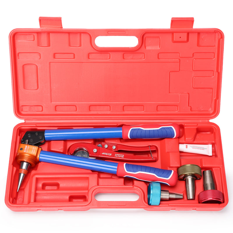IWS-1960DT ProPEX Expansion Tool Kit, Sized 1/2,3/4,1-inch,Auto Rotation PEX-a Tubing Expander