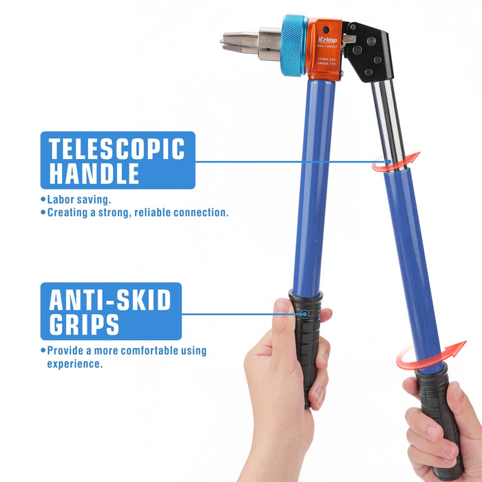 ProPEX Expansion Tool Kit, Auto Rotation PEX-a Tubing Expander — IWISS ...