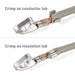 IWS-2412M Open Barrel Crimping Tools Works on AWG24-12 JAM, Molex, Tyco, JST Terminals and Connectors Crimping Tools IWISS