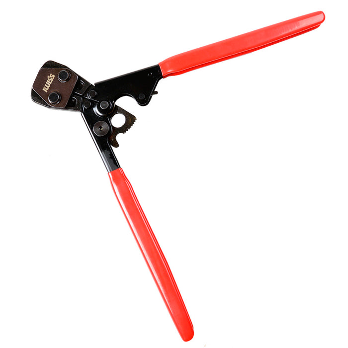 Detail of  PEX SS Ratchet Clamp Cinch Tool