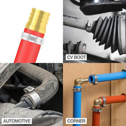 KIT-1096D PEX Clamp Tool Kit for 3/8 to 1 inch PEX Cinch Clamps Meets ASTM 2098 with 20pcs 1/2", 10 Pcs 3/4" Clamps PEX Pipe Tools IWISS TOOLS