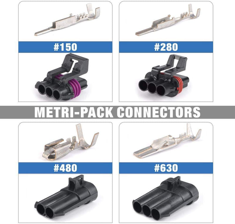 WR01 MP150 MP480 Extractor Tool, Removal Tools for Weather Pack and Metri-Pack Connectors-3 Pack Insertion & Removal Tools IWISS