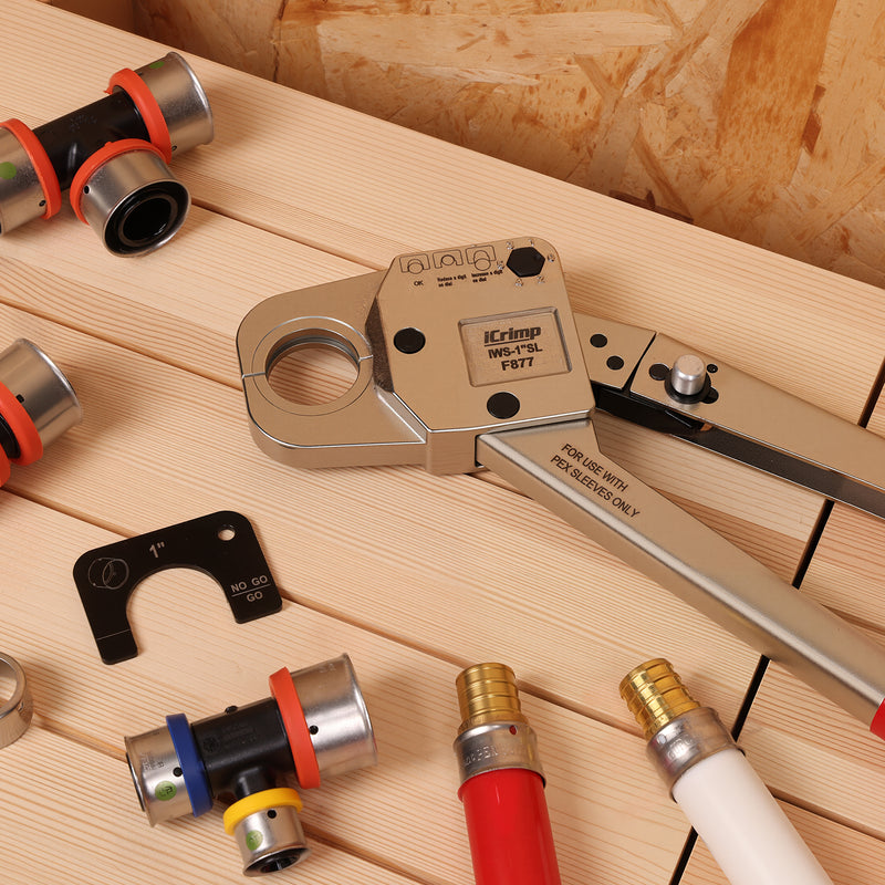 SL-1 Stainless Steel Sleeves Compact Pressing Tool,compatible with Viega PureFlow Press fittings