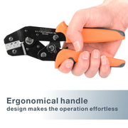 SN-025 Ratchet Crimper AWG28-18, 0.1-1.0mm2 Hand Crimping Pliers iCrimp