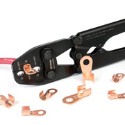 IWS-25500A Battery Lugs and Open Barrel Connectors Crimping Tools with capacity of 250A~500A Hand Crimping Pliers Iwiss Tools