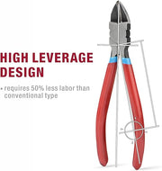 PL2100/PL2200 Diagonal Flush Cutter, Side Cutting Pliers, Electronics Pliers with Pointed Nose for Reeled Terminals, Soft Wires, Electronics, Zip Tes Cable Stripper & Wire Cutters iCrimp