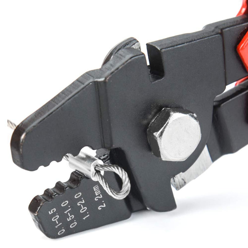 WX-250B Wire Rope Swager for Crimping Fishing Lines Up To 2.2mm Wire Rope Swaging Tools iCrimp