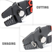 WX-250B Wire Rope Swager for Crimping Fishing Lines Up To 2.2mm Wire Rope Swaging Tools iCrimp