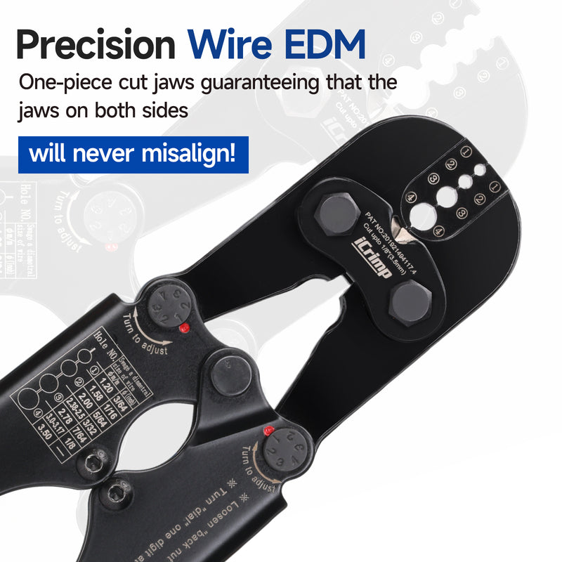IWS-1608MC  Wire Rope Crimping Tool/Cutter for 3/64-1/8-inch