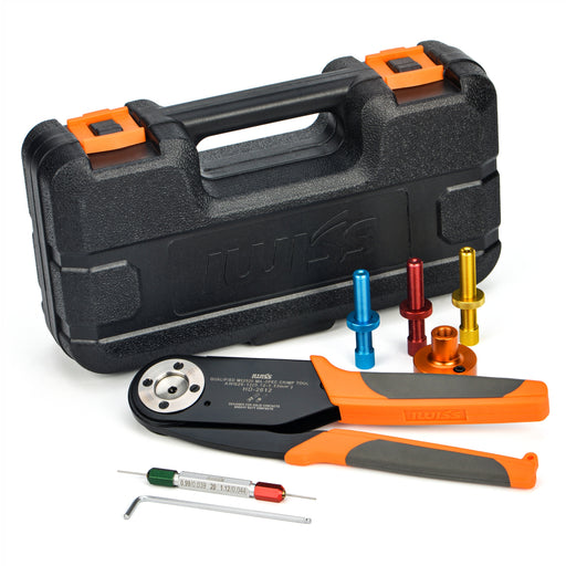 HD-2612 Deutsch Crimping Tool with Mountable Locator, for Solid Contacts(Size 12, 16, 20) Deutsch DT, DTM, DTP Connectors, Amphenol AT Pins