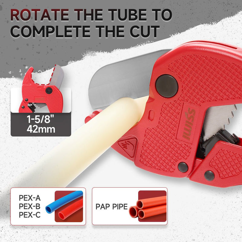 SL-1225 Axial Sliding tool and inserts (12, 16, 20, 25mm) Axial pressing tool for PEX pipe PEX Pipe Tools IWISS TOOLS