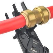 CRQ04 PEX Push to Connect Fitting Disconnect Tong, 1/2 inch, 3/4 inch, 1 inch Removal Tool for Push-Fit Connectors, PEX & Copper Tubings PEX Pipe Tools iCrimp