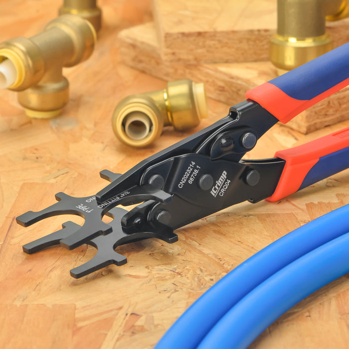 CRQ04 PEX Push to Connect Fitting Removal Tool for Push-Fit Connectors, PEX & Copper Tubings