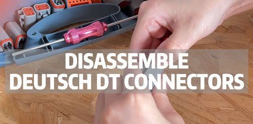 ET-01 Deutsch Insertion & Extraction Tools, Contact Extraction, Contact-to-Housing, Wedgelock Removal Tool for DT, DTM, DTP-Series Insertion & Removal Tools IWISS