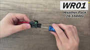 WR01 MP150 MP480 Extractor Tool, Removal Tools for Weather Pack and Metri-Pack Connectors-3 Pack Insertion & Removal Tools IWISS