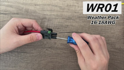 WR01 MP150 MP480 Extractor Tool, Removal Tools for Weather Pack and Metri-Pack Connectors-3 Pack Insertion & Removal Tools IWISS