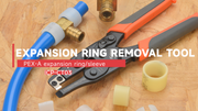 ICP-CT03 PEX Expansion Rings Removal Tool for 1/2,5/8,3/4 &1 in. F1960 expand system PEX Pipe Tools iCrimp