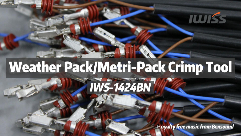 Weather Pack Crimping Tool for Optimal Wire Connections Weather Pack Crimping Tool for Optimal Wire Connections