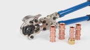 IWS-1632AF-ZL 7 RLS/Zoomlock Fitting Press Tool Copper Fitting Crimping Tool, 1/4" 5/16" 3/8" 1/2" 5/8" 3/4" 7/8" Jaws(not for Zoomlock Max) Copper Pipe Tools iCrimp