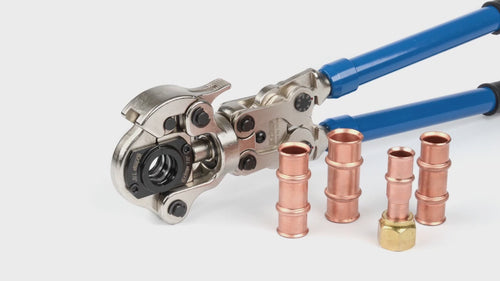 IWS-1632AF-ZL 7 RLS/Zoomlock Fitting Press Tool Copper Fitting Crimping Tool, 1/4" 5/16" 3/8" 1/2" 5/8" 3/4" 7/8" Jaws(not for Zoomlock Max) Copper Pipe Tools iCrimp