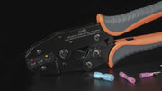 IWS-2210H Wire Crimping Tool For Heat Shrink Connectors, Ratcheting Wire Crimper AWG22-10 Hand Crimping Pliers iCrimp
