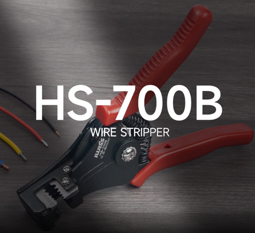 HS-700B Automatic Wire Stripper for 0.5-6 mm² Wire Stripper & Cable Cutter iCrimp