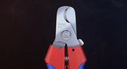 ICP-206 Wire Cutter, Shear Cut, Electrician's Cable Cutting Pliers Up to 3 Gauge Wires, Compact Style Cable Stripper & Wire Cutters iCrimp