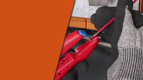 IWE-300 Multifunctional Insulated Stripper Stripping and Crimping with one tool Stripping from 20-10 AWG (0.5 to 6.0 mm²) Wire Stripper & Cable Cutter IWISS