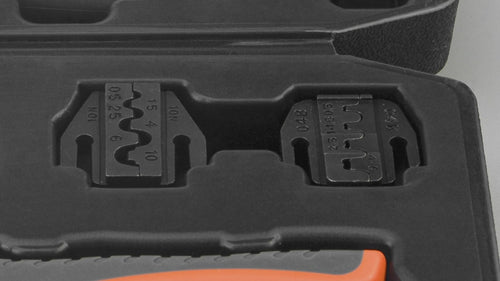 SN-PM Quick Change Ratcheting Crimper Tool Kit, Automotive Service Kit, Crimping IWS4 Connector, Insulated & Non-insulated Terminal, Dupont Connector Hand Crimping Pliers iCrimp