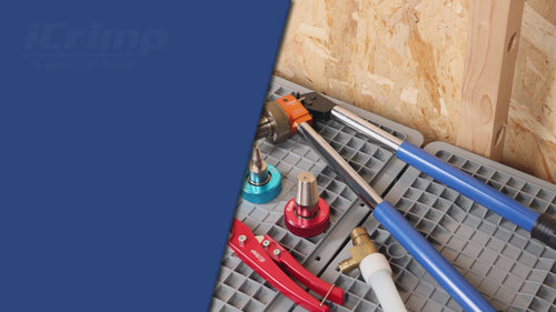 IWS-1960DT ProPEX Expansion Tool Kit, Sized 1/2,3/4,1-inch,Auto Rotation PEX-a Tubing Expander PEX Pipe Tools IWISS TOOLS