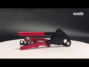 IWS-1234W 1/2"&3/4" Angel Combo PEX Pipe Crimping Tool-Single Tool with Go/No-Go Crimp Gauge PEX Pipe Tools iCrimp