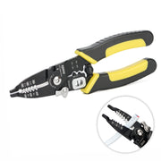 IWS-084 Long Nose Wire Stripping Crimping Tool with Cutting Function for AWG18-14 Wire Stripper & Cable Cutter iCrimp