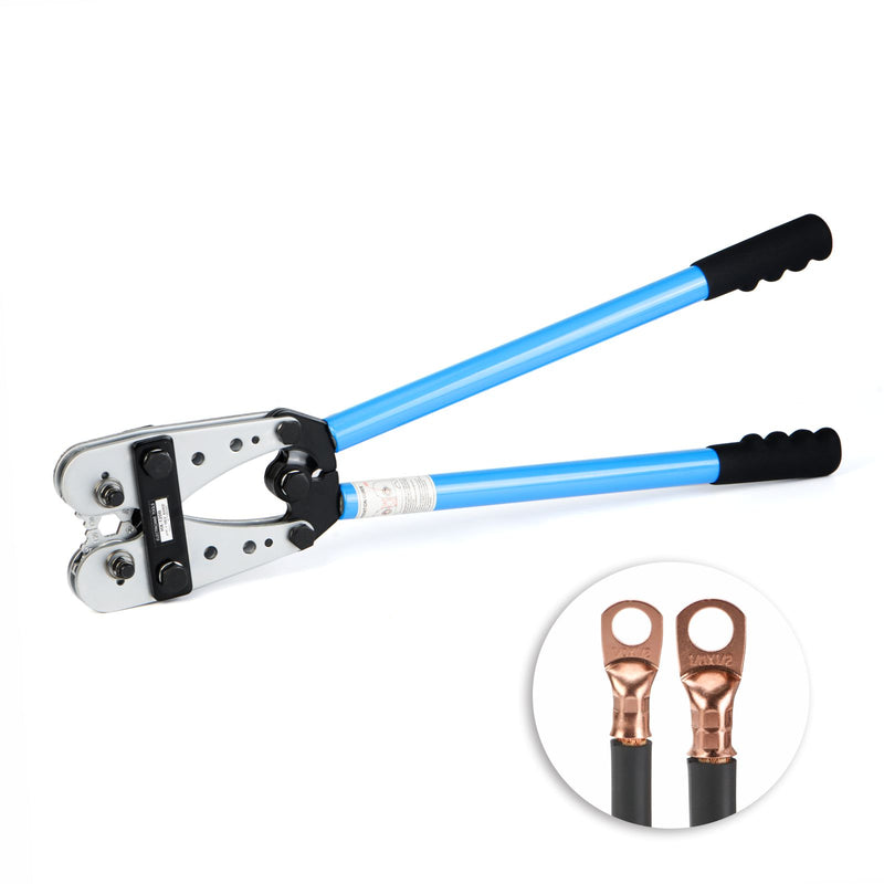 HX-120B Wire Terminal Crimping Tool Cable Lug Crimper for Non-welding and Standard Electrical Connections Crimping Tools iCrimp