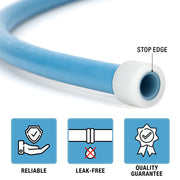 IWS-F3 F1960 3/4 in. Expansion Ring w/ Stop Edge for PEX-A Pipe 25pcs Pipe Fittings IWISS