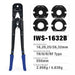 IWS-1632B Folding Handles Pressing Tools With Pressure Numerical Adjustment