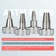IWS-F1960MC 3/8, 1/2, 3/4, 1-inch ASTM F1960 PEX Pipe Expander Tool Kit PEX Pipe Tools IWISS