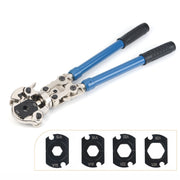 IWS-1632AF Europe Copper Pipe Press Tool with 15, 18, 22, 28mm V type Jaws Copper Pipe Tools iCrimp