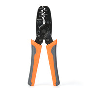IWS-1424A Non Insulated Open Barrel Terminal Crimp Tool - Wire Crimper for Molex, Delphi, AMP/Tyco, Harley, PC/Computer, Automotive 24-14 AWG Hand Crimping Pliers iCrimp