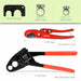 IWS-1234C KIT-1/2"&3/4" Angel Combo PEX Pipe Crimping Tool kit