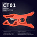 ICP-CT01 PEX Pipe Cutter for 3/8’’, 1/2’’, 3/4’’, 5/8’’, 1’’ PEX & PVC Pipes, Radial PEX Tubing Cutting Tool with Extra Blade