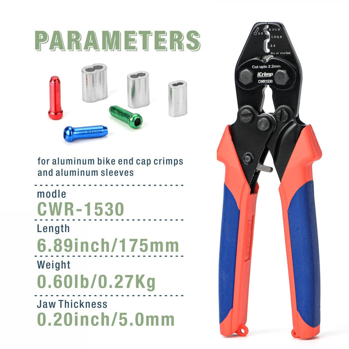 CWR1530 Bicycle Cable and Housing Crimper