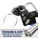  Steel Cable Tie Tool Zip Gun Tension and Cut