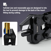 IWS-1210C PEX Crimp Ring Removal Tool for 1/2", 3/4" and 1" ASTM F1807 Copper Crimp Rings PEX Pipe Tools iCrimp