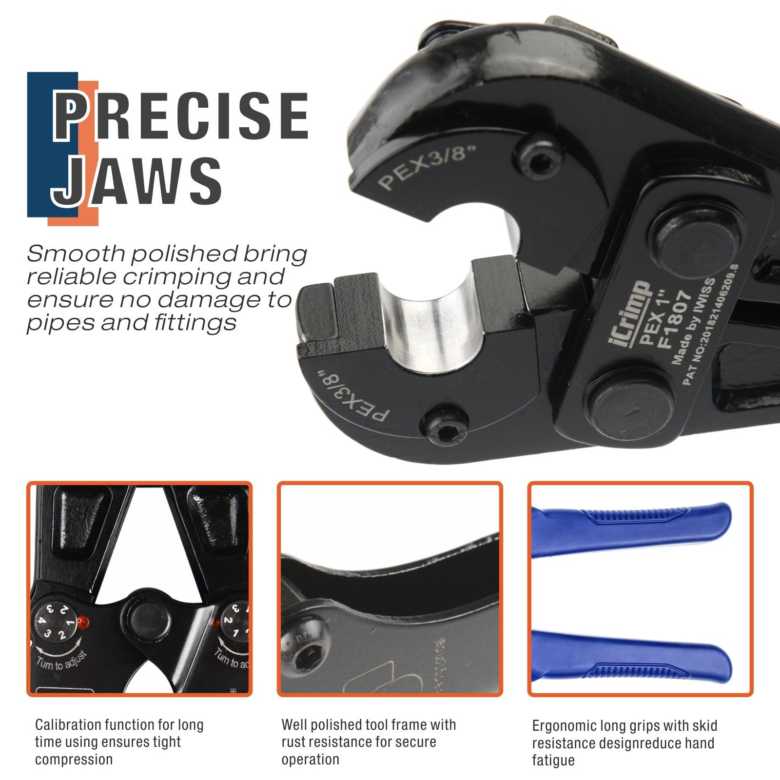 IWS-FA F1807 All-in-one Copper Ring Crimping Tool Kit — IWISS TOOLS
