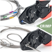 CWR1530 Bicycle Cable and Housing Crimper Wire Rope Swaging Tools iCrimp